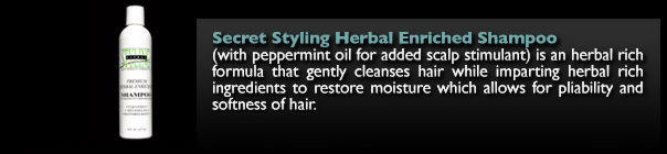 Secret Styling Herbal Enriched Shampoo